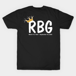 Ruth Bader Ginsburg  Notorious RBG Gift T-Shirt